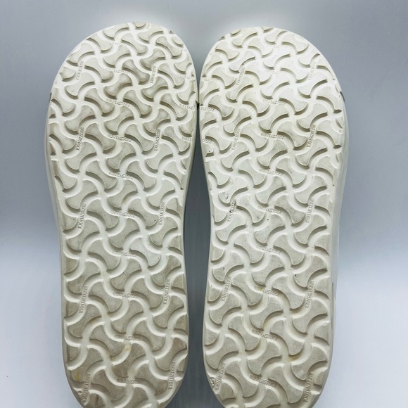 BIRKENSTOCK MEN’S WHITE LEATHER LACE UP SNEAKERS SIZE 12 - Picture 10 of 10